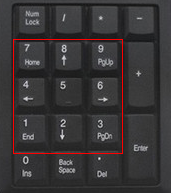 如何用键盘控制鼠标